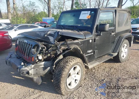 2007 Jeep Wrangler Sahara из США, поврежденный, VIN 1J4FA54167L204991